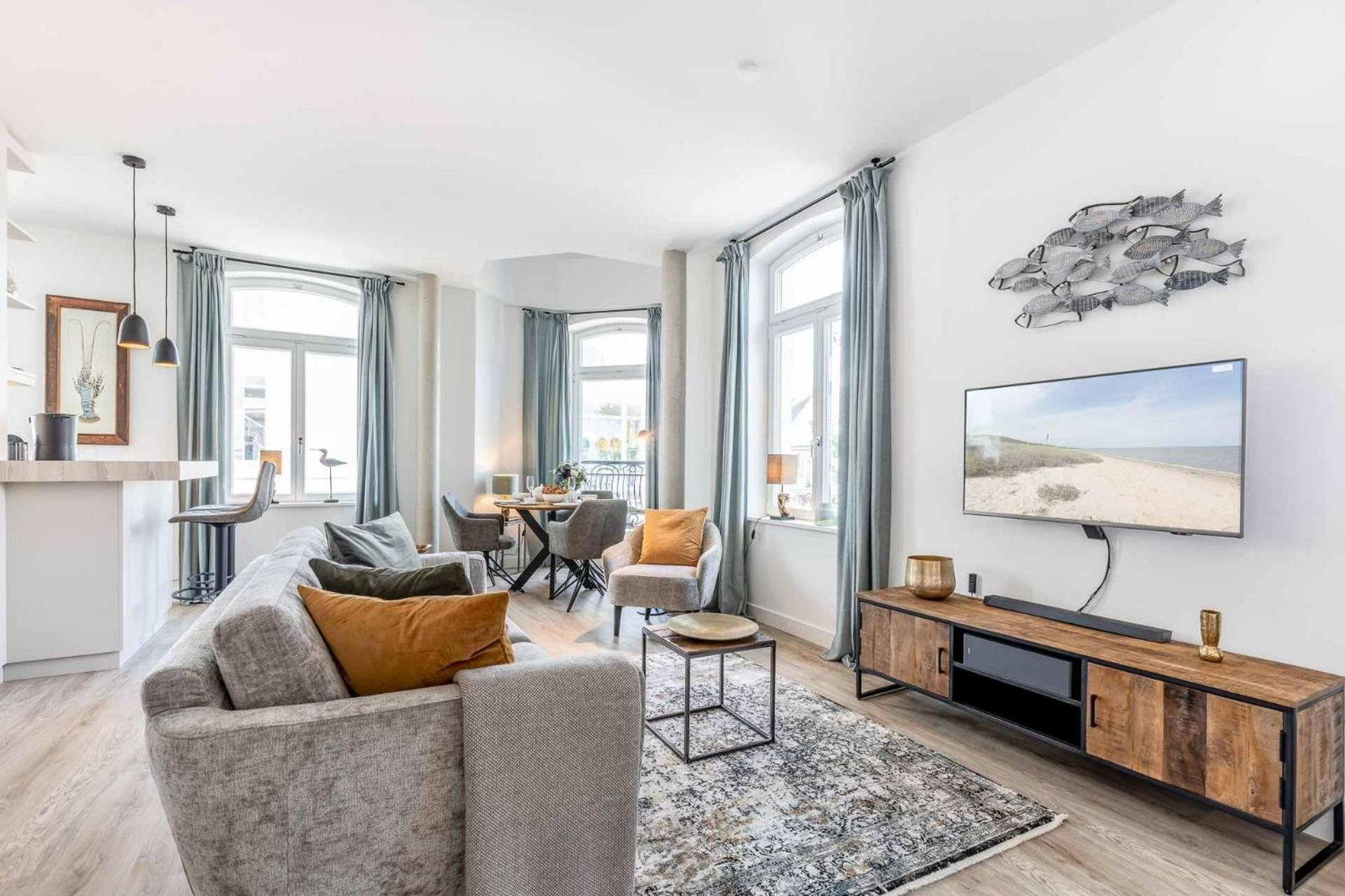 Neu! Exklusives Apartment Turmkoje Im Herzen Westerlands エクステリア 写真