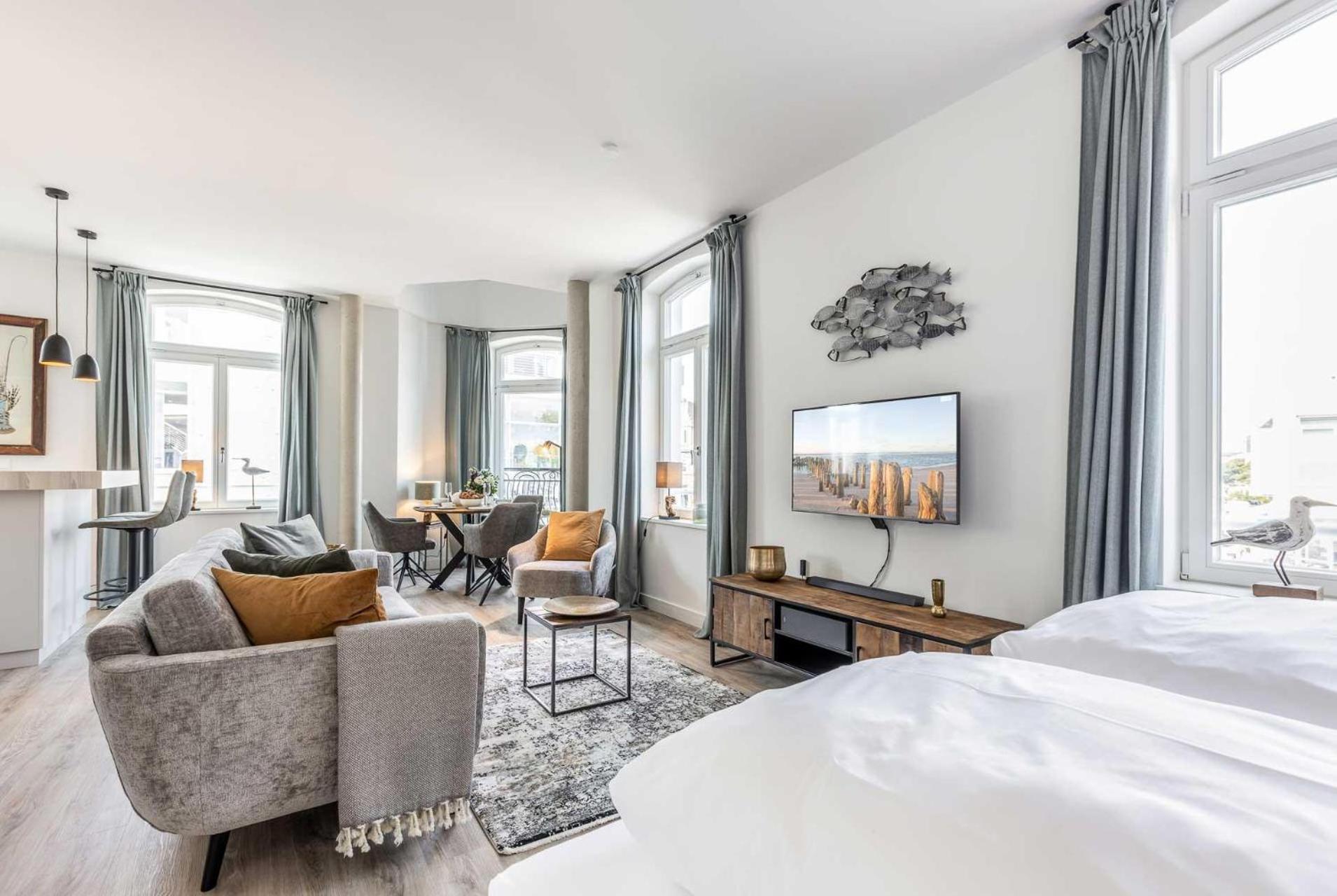 Neu! Exklusives Apartment Turmkoje Im Herzen Westerlands エクステリア 写真